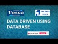 TOSCA TRAINING : DATA DRIVEN TESTING USING DATABASE #database  #toscaautomation