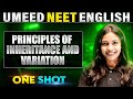 Principles of Inheritance and Variation in 1 Shot | All concepts Covered | UMEED NEET Botany