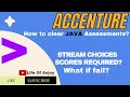 Accenture Java Stream Training | 6 months | Scores required | Test Pattern | Primers Assessments |