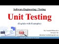 SE 45 : Unit Testing with Example | Software Engineering Full Course  @csittutorialsbyvrushali