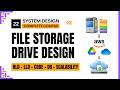 File Storage System Design (S3 + Chunking + Metadata) | HLD + LLD + Code + AWS + G Drive | Ep. 22