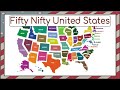Fifty Nifty United States Lyric Video (with claps)
