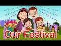 Festivals Of India | Different Types Of Festivals | Kids Festival Compilation Video Academia Zone