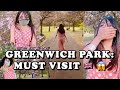 GREENWICH PARK | MUST VISIT | LONDON 2021 | Cherry blossom 🇬🇧 | Anushkkk_