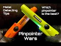 Which pinpointer is the best for metal detecting? (PINPOINTER WARS)
