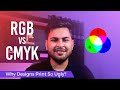 What is RGB and CMYK | Difference Between Display Colors and Printing Colors? | RGB vs CMYK