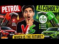Petrol vs Alcohol? 😳 Flex Fuel Cars in India Explained (E100 Truth)