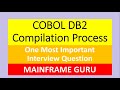 COBOL DB2 Compilation Process in Details | Most Important COBOL DB2 Interview Question |Pre-compiler