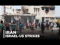 Israel \u0026 US attack Iran: Missiles hit the capital \u0026 cities across the country