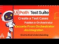 Uipath Test Suite Automation |Testing Activities In Uipath | Jira Integration| Test Case Creation