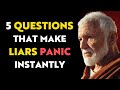 5 Questions That Make LIARS Panic Instantly | Stoic Method | STOICISM