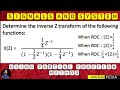 Inverse Z-Transform | Inverse Z-Transform Using Partial Fraction | Signals and System | Mathspedia |