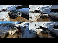 Sliding Cars on Black-Ice in Manali 😱 | Snowfall update 