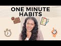 4 ONE-MINUTE Habits That Save Me 20+ Hours a Week | Time Management For Busy People