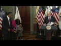 Swearing-in ceremony for Department of Housing and Urban Development Secretary Dr. Ben Carson