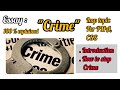 Topic : CRIME | for PMA 152 initial interview Speaking + Writing | ISSB GROUP DISCUSSION |CSS