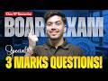 Class 12th Economics 3 Marks Questions | Board Exam Special Revision