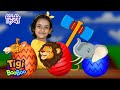 जंगली जानवर जादुई अंडे ( Surprise eggs animals ) - Hindi Rhymes for Kids - TigiBooBoo