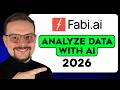 How to ANALYZE Data Using AI - Fabi AI Tutorial - 2026