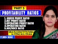 Profitability Ratio |  Accounting Ratios | Ratio Analysis | Meaning| Numerical | Class 12 | BBA