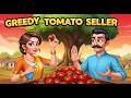 Greedy Tomato Seller | Learn English | English Stories | English Animated Stories | Moral Stories