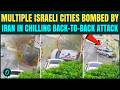 Iran BOMBS Tel Aviv CRAZY VIDEO: Car FLIPS 360° as Iran’s Cluster Missiles Rain Down- 7 Injured
