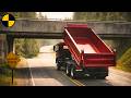 Trucks vs Low Bridge Clearance 2 | BeamNG Drive