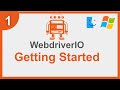 Getting Started with WebdriverIO | Complete Tutorial for Beginners Step by Step