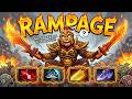 Rampage + 28 Kills Ember Spirit Solo Carry ! Ember Spirit Dota 2 Carry Safe Lane Pro Gameplay 7.41