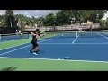 Train as a professional tennis player with Coach Dabul former world #1 juniors and #80 ATP