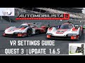 Automobilista 2 VR Settings Guide For Quest 2 \u0026 3 | RTX 5070Ti 120FPS |Outdated|