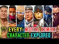 77 (Every) Mortal Kombat Characters - Backstories Explored - The Mega Feature Length MK Video