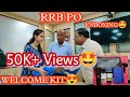 RRB PO WELCOME KIT UNBOXING VIDEO🤩||1ST TIME IN RRB😍|| #rrbpo #ibpspo #sbipo #welcomekit  #unboxing