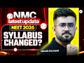 NEET 2026 Syllabus Changed? | NMC Latest Official Update | Nitesh Devani Sir