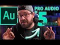 Mastering Your Audio in Under 5 Minutes | Adobe Audition Tutorial - Get the best sound quality
