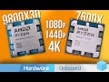 CPU/GPU Scaling: 7600X vs. 9800X3D (RTX 5090, 5080, RX 9070 \u0026 9060 XT)