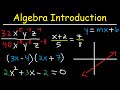 Algebra Introduction - Basic Overview - Online Crash Course Review Video Tutorial Lessons