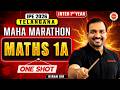 MATHS 1A - Maha Marathon | IPE Telangana Get 70+ Marks in Inter 1st Year #maths1a #kiransir #ipe2026