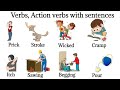 Action Verbs | Action Verbs Vocabulary With Sentences | Daily Use English Verbs