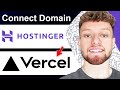 How To Connect Hostinger Domain To Vercel (Step By Step)