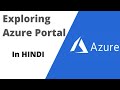 Microsoft azure for Beginners | Exploring the azure portal | In hindi 2021