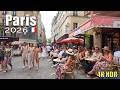 Paris Walk_ Lively Weekend in the City Center (4K HDR) – 2026 Virtual Tour