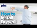 How to Install Drywall
