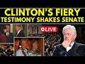 Epstein Files LIVE | Clinton’s Fiery Testimony | Released Document From Files Send Global Shockwaves