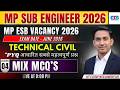 MP Sub Engineer Vacancy 2026 | Civil Engineering Practice Session | Lecture 04 | Exam June 2026