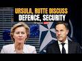 LIVE: Ursula, Rutte Hold Press Conference in Germany | Munich Security Conference | N18G