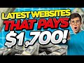 Latest Websites in 2022 That Pays You $1700 INSTANTLY! - Make Money Online 2022
