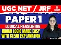NTA UGC NET Exam 2022 |  Logical Reasoning | Indian Logic made Easy with clear explanation