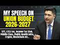 Crypto, Taxes, Healthcare \u0026 Middle Class Relief — Raghav Chadha Breaks Down Budget 2026 #budget2026