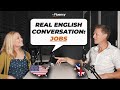 Advanced English Conversation: Talking Jobs and Time Off (British \u0026 American English with subtitles)